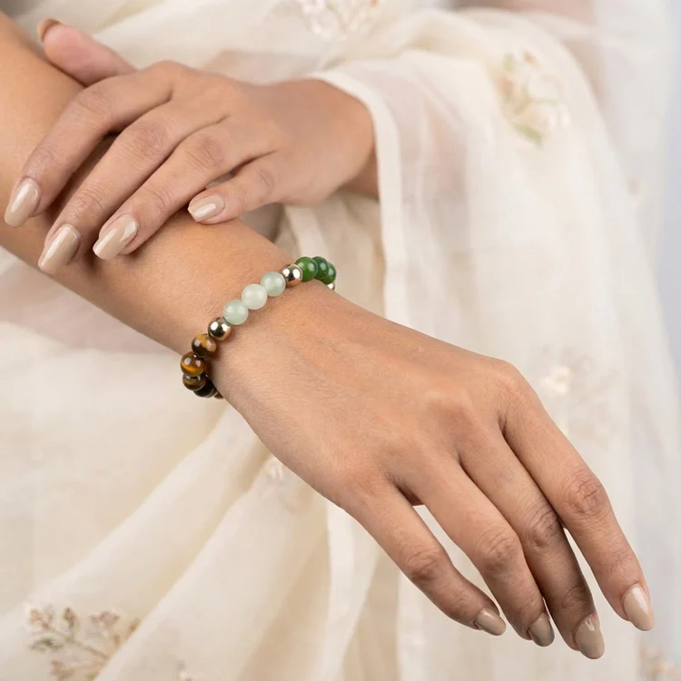 Dhan Yog Bracelet with FREE Raw Selenite Plate - Image 3